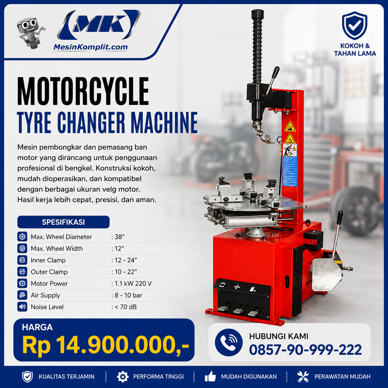 Pengganti Ban Motor Otoma...